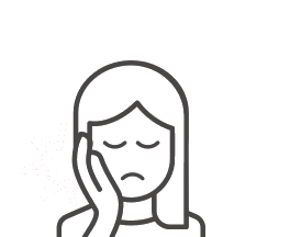 Teeth and gum sensitivity.